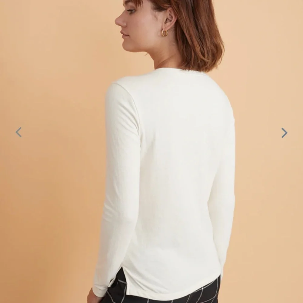 NWT Marine layer double knit Henley Blanc de blanc size M and Xl - Picture 2 of 9